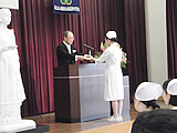 近江八幡市立看護専門学校卒業式